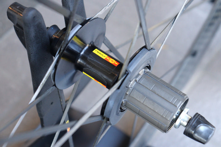 マヴィック MAVIC COSMIC CARBON SLR EXALITH アルミ カーボン クリンチャー ホイールセット シマノ 11/12S ナローリム 13C 【横浜店】