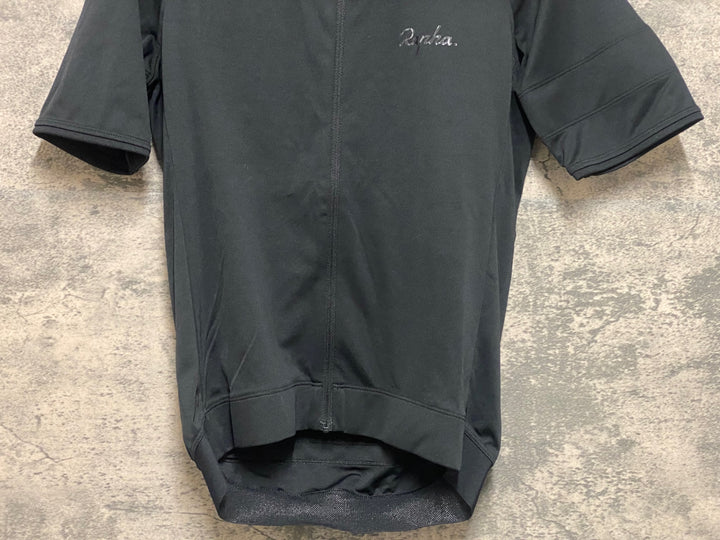 JO744 ラファ Rapha SHORT SLEEVE CORE JERSEY 半袖 サイクルジャージ 黒 XS