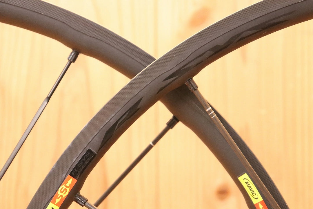 マヴィック MAVIC アールシス R-SYS SLR EXALITH アルミ クリンチャー ホイールセット シマノ 11S/12S ナローリム 15C  【芦屋店】