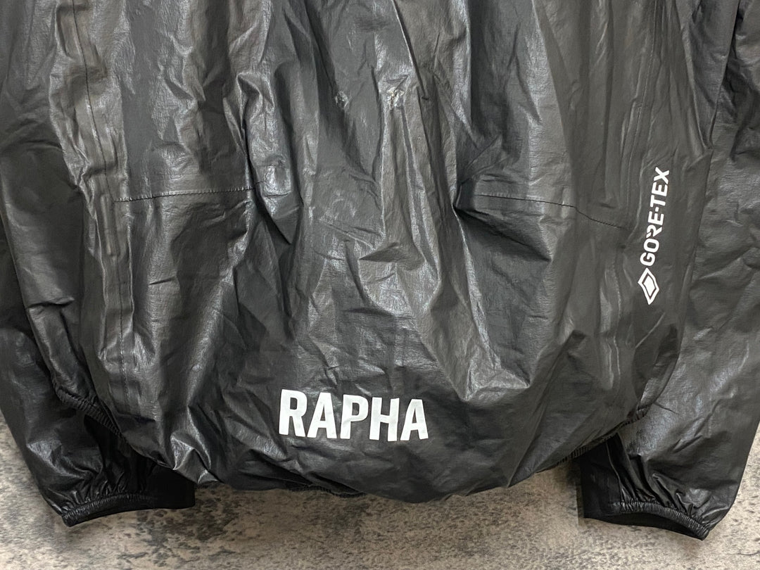 KR262 ラファ Rapha PRO TEAM LIGHTWEIGHT GORE-TEX JACKET 長袖 サイクルジャケット 黒 M