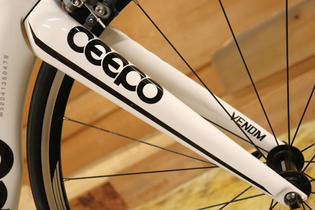 シーポ CEEPO ヴェノム VENOM 2015年頃モデル Mサイズ ULTEGRA 6800 11S MIX カーボン TT バイク 【立川店】