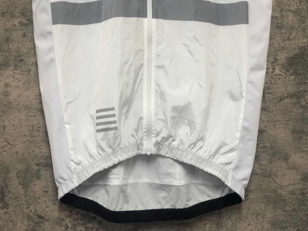 KL363 モーゼン MORETHAN サイクルベスト ジレ 白 2XL