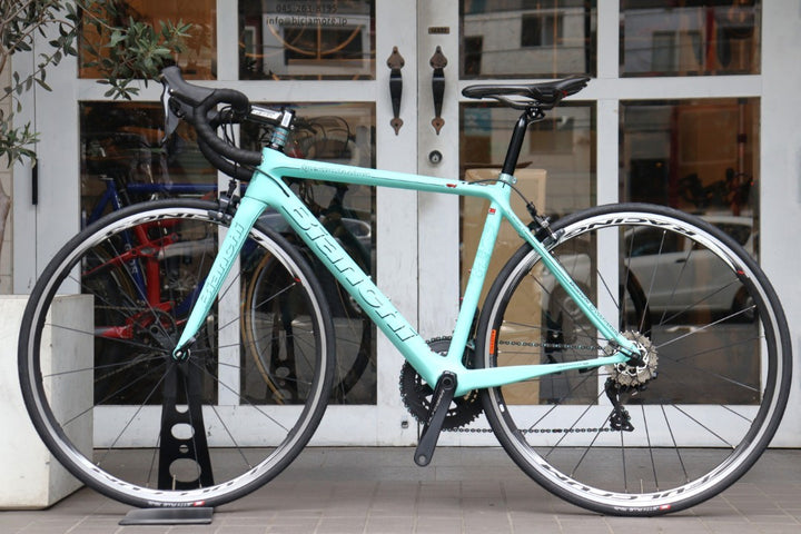 ビアンキ BIANCHI スペシャリッシマ SPECIALISSIMA 2018モデル 50サイズ シマノ アルテグラ R8000 MIX 11S カーボン ロードバイク 【横浜店】