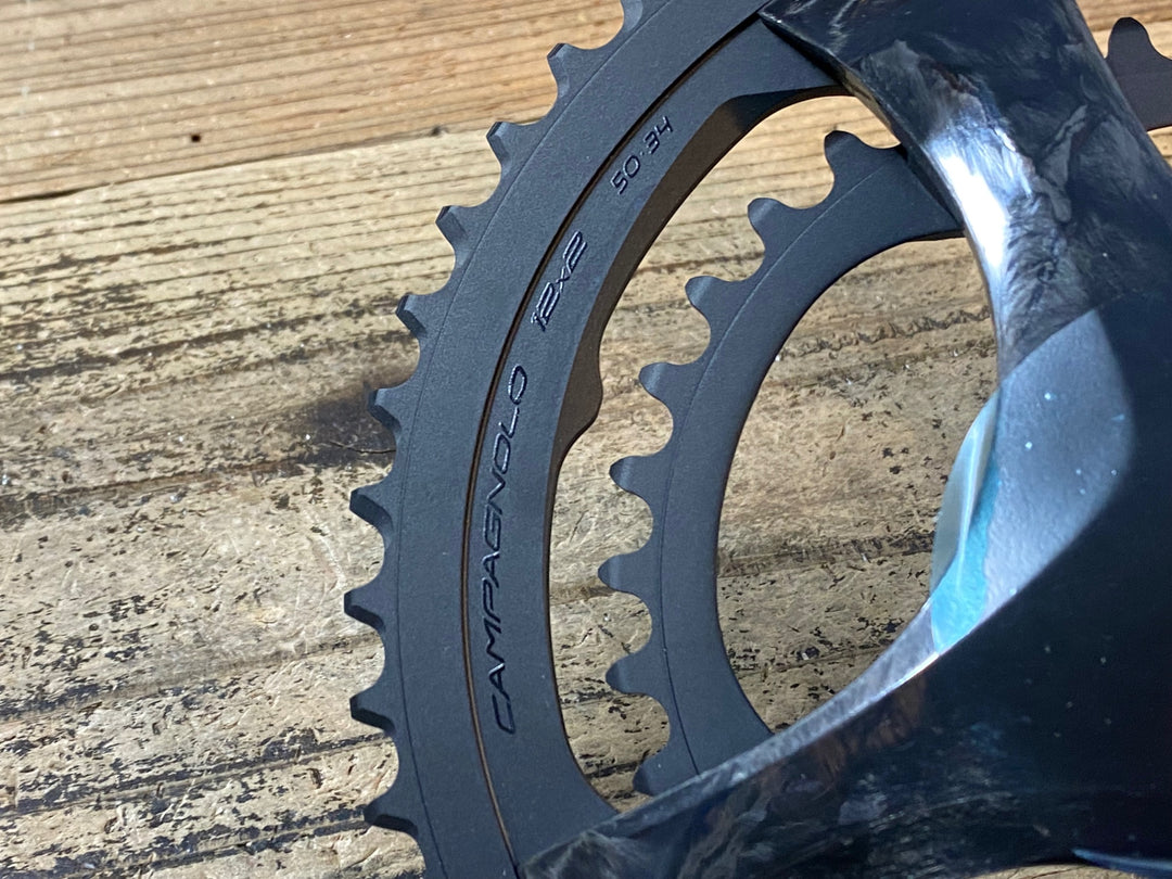 JR754 カンパニョーロ CAMPAGNOLO RECORD RE UT Carbon 12s Crankset クランクセット 165 34-50T FC19-RE12640