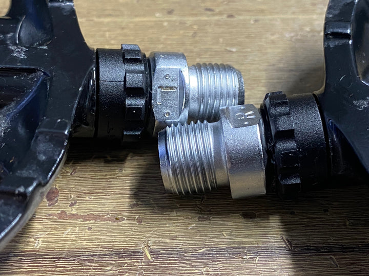 JW870 シマノ SHIMANO PD-A530 ビンディングペダル 黒 SPD 片面フラット
