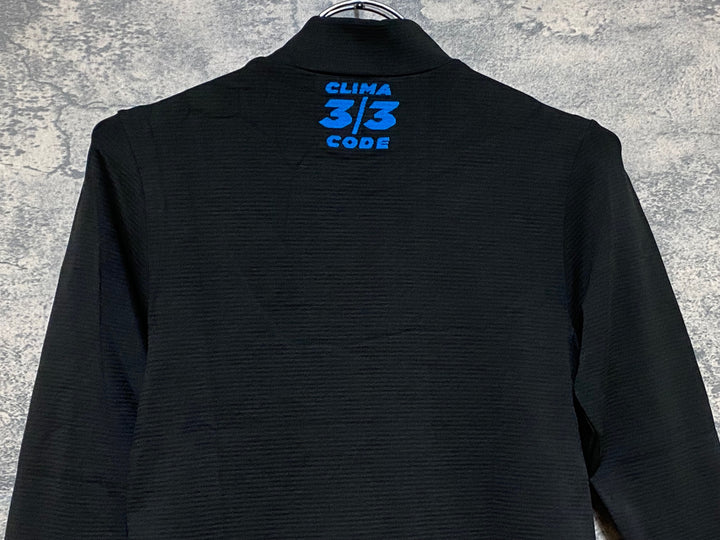 KQ168 アソス ASSOS CLIMA CODE 3/3 WINTER LS SKIN LAYER P1 長袖 ベースレイヤー インナー 黒 M
