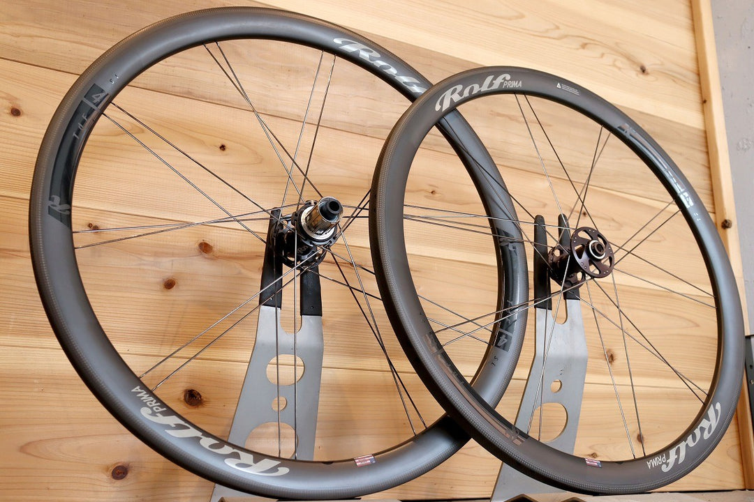 ロルフプリマ Rolf Prima TdF4 SL DISC カーボン チューブラー ディスク ホイールセット シマノ12S/11S 【千葉店】