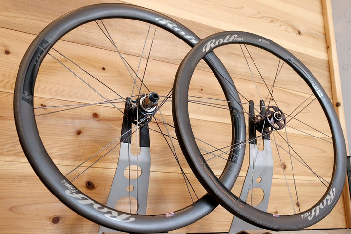 ロルフプリマ Rolf Prima TdF4 SL DISC カーボン チューブラー ディスク ホイールセット シマノ12S/11S 【千葉店】