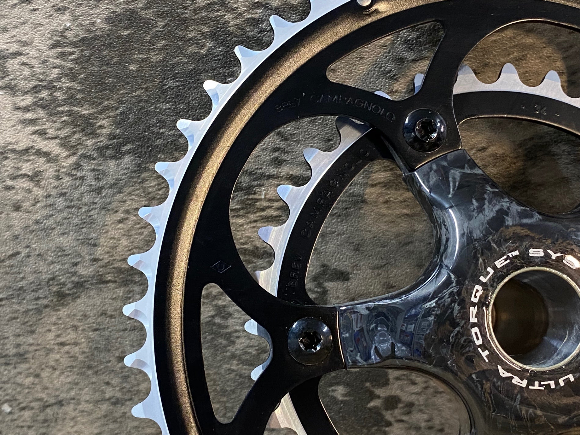 ②CCCクローラー　缶バド　スキルフル JR483 カンパニョーロ CAMPAGNOLO CENTAUR CT CARBON ULTRA TORQUE