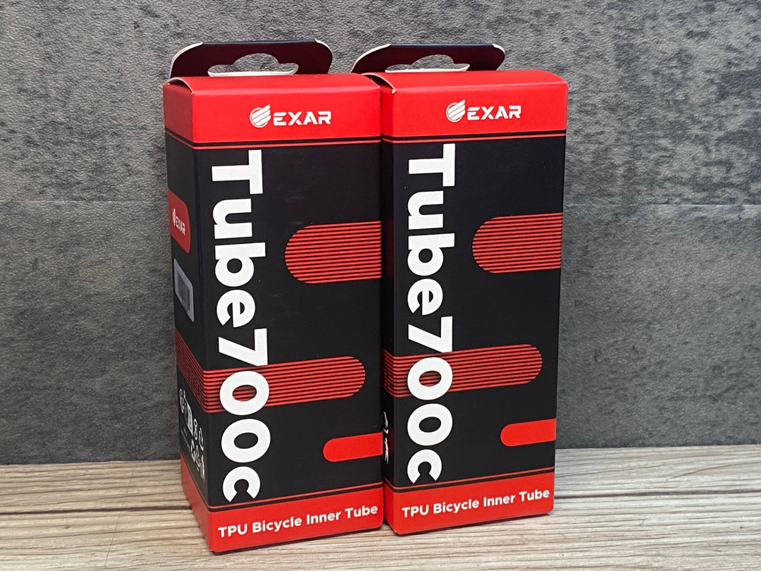 JB420 EXAR TPUチューブ 700x23-28c 45mm 2本セット 未使用