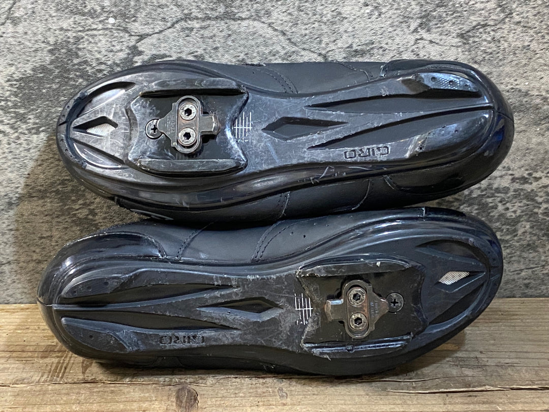KG394 ジロ GIRO SAVIX ビンディングシューズ 黒 SPD EU43 ペン字あり