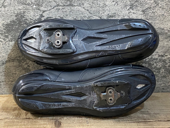 KG394 ジロ GIRO SAVIX ビンディングシューズ 黒 SPD EU43 ペン字あり