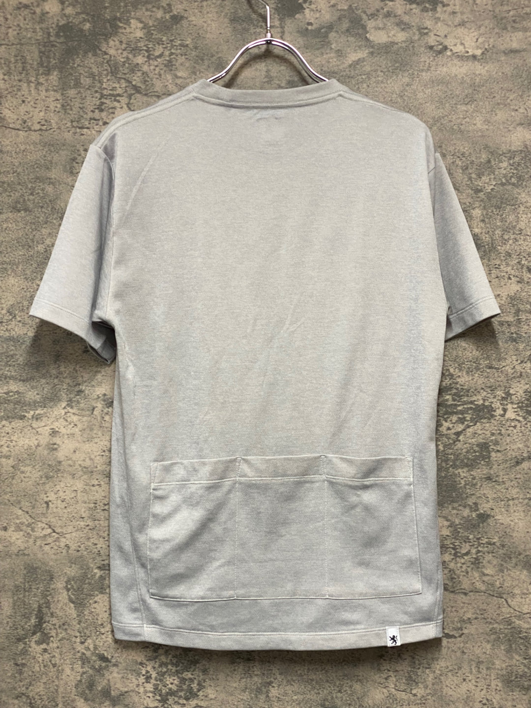 JM241 カペルミュール KAPELMUUR 半袖 ドライ Tシャツ ライトグレー サイズ不明 バックポケット