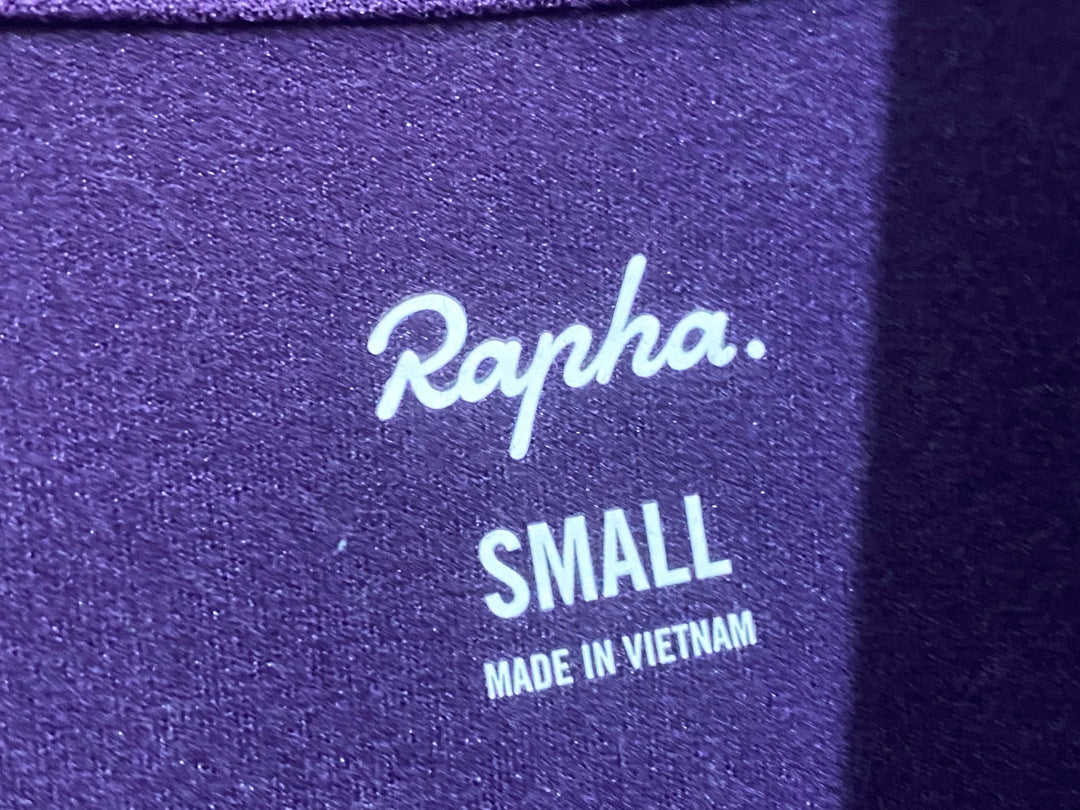 KR405 ラファ Rapha CORE LONG SLEEVE JERSEY 長袖 サイクルジャージ 紫 S