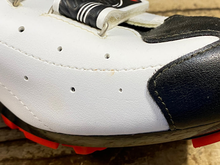 KG381 シディ SIDI TRACE MTB ビンディングシューズ 白 SPD EU45 ※ペン字あり