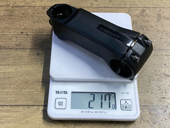 KN417 スペシャライズド SPECIALIZED S-WORKS VENGE STEM アルミ ステム 黒 110mm Φ31.8 OS
