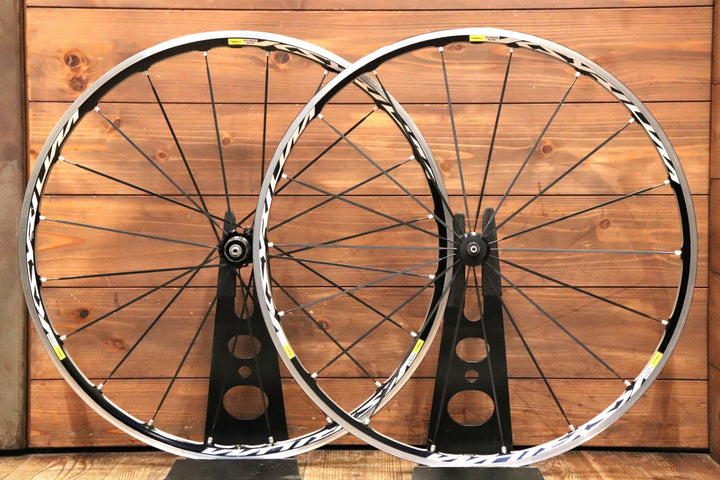 マヴィック MAVIC キシリウム エリート KSYRIUM ELITE アルミ クリンチャー ホイールセット シマノ11/12S 【東京南麻布店】