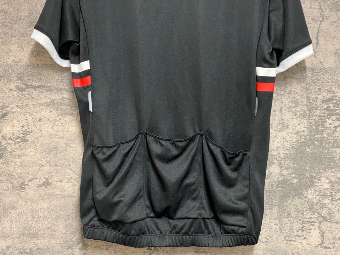 JP149 ルコックスポルティフ le coq sportif 半袖 サイクルジャージ 黒 M