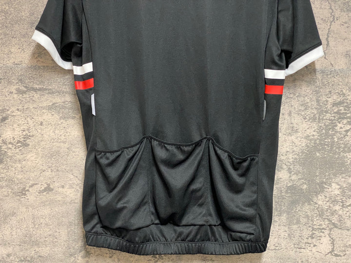 JP149 ルコックスポルティフ le coq sportif 半袖 サイクルジャージ 黒 M