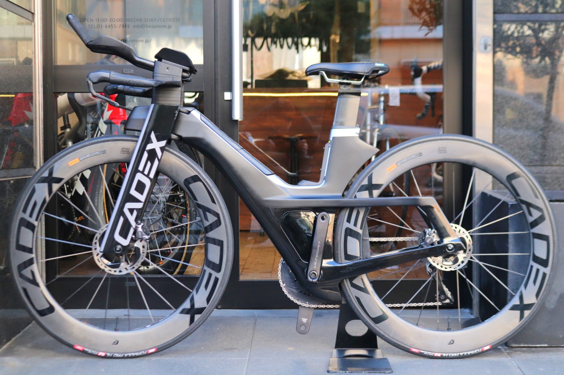CARRERA TTS02 TT.TRIバイクDi2完成車 カデックス CADEX TRI 2025モデル XXSサイズ シマノ アルテグラ R8170