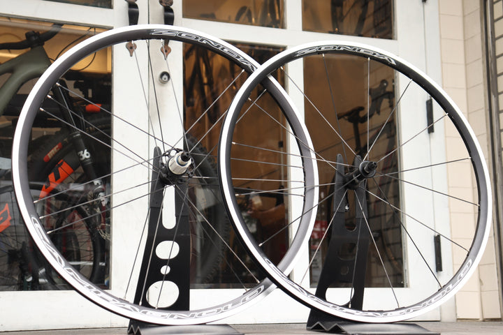 カンパニョーロ CAMPAGNOLO ゾンダ ZONDA C17 アルミ  クリンチャー ホイールセット シマノ 11S/12S 【横浜店】
