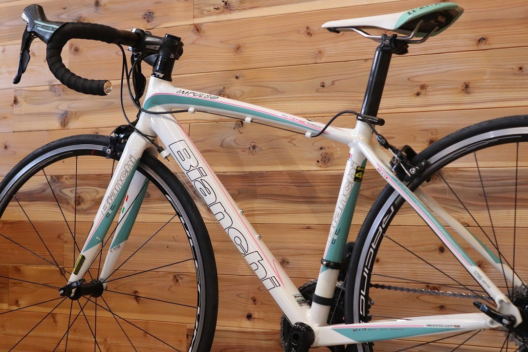 決算SALE ビアンキ BIANCHI インプルソ IMPULSO DAMA BIANCA 2015モデル 44サイズ シマノ 105 5800 11S アルミ ロードバイク 【広島店】