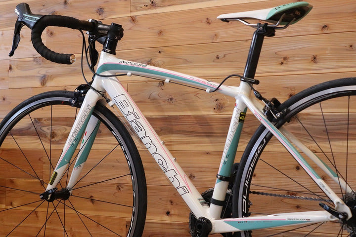 決算SALE ビアンキ BIANCHI インプルソ IMPULSO DAMA BIANCA 2015モデル 44サイズ シマノ 105 5800 11S アルミ ロードバイク 【広島店】