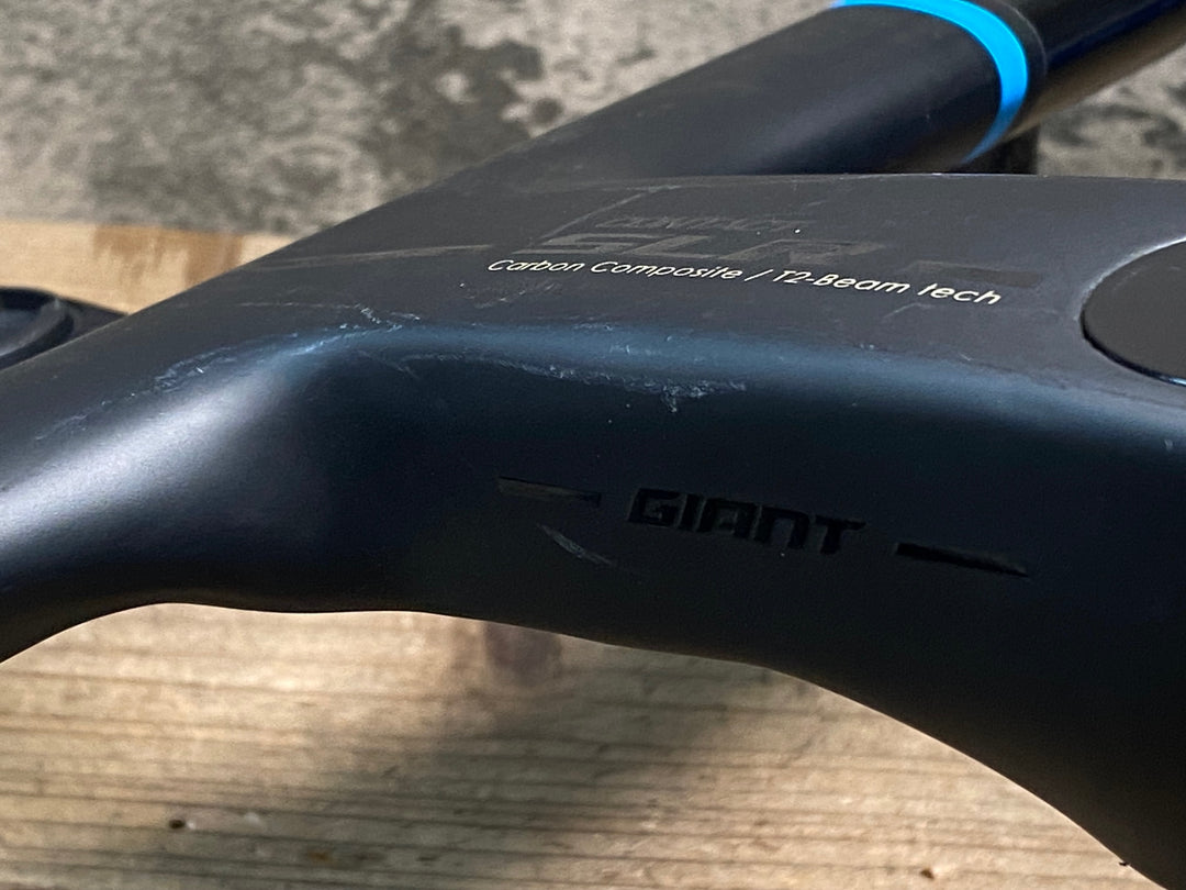 JN688 ジャイアント GIANT CONTACT SLR カーボン ステム一体型ハンドル OD2 Φ31.8 110mm 8° ブラケットC-C400mm