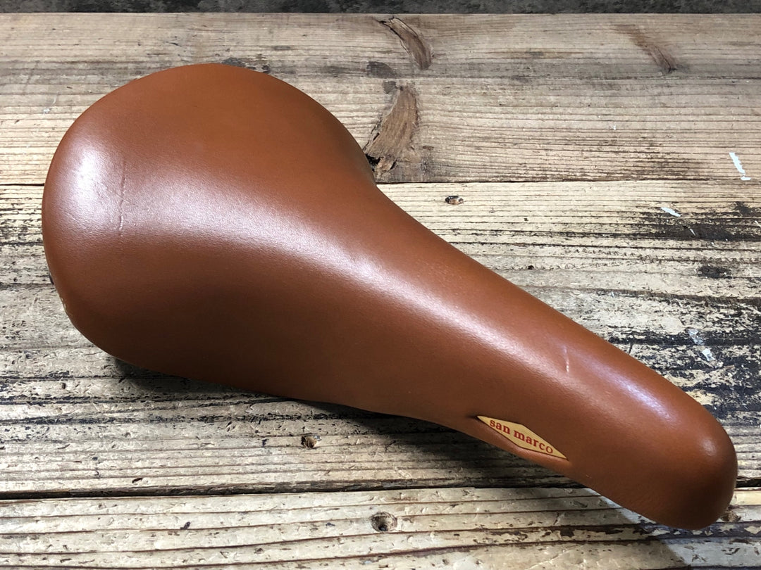 KC786 セラサンマルコ Selle Sanmarco ロールス ROLLS サドル スチールレール ブラウン
