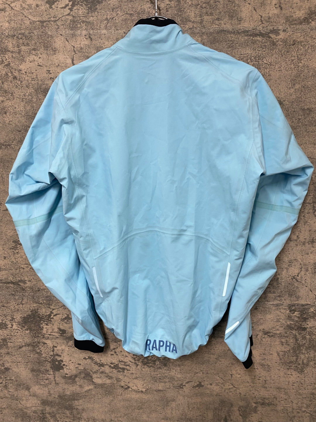 JF715 ラファ Rapha PRO TEAM RACE CAPE 長袖サイクルジャケット 水色 S