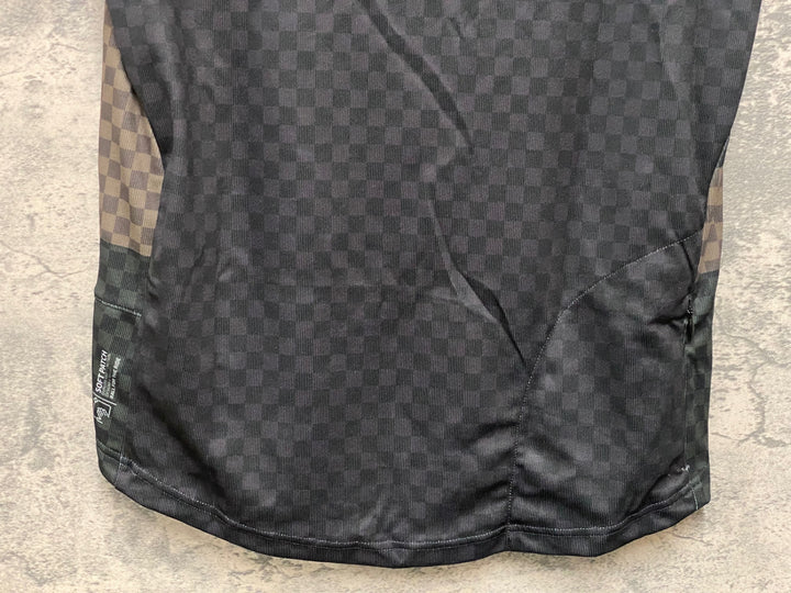 JY879 シマノ SHIMANO 半袖 サイクルジャージ 黒 緑 M