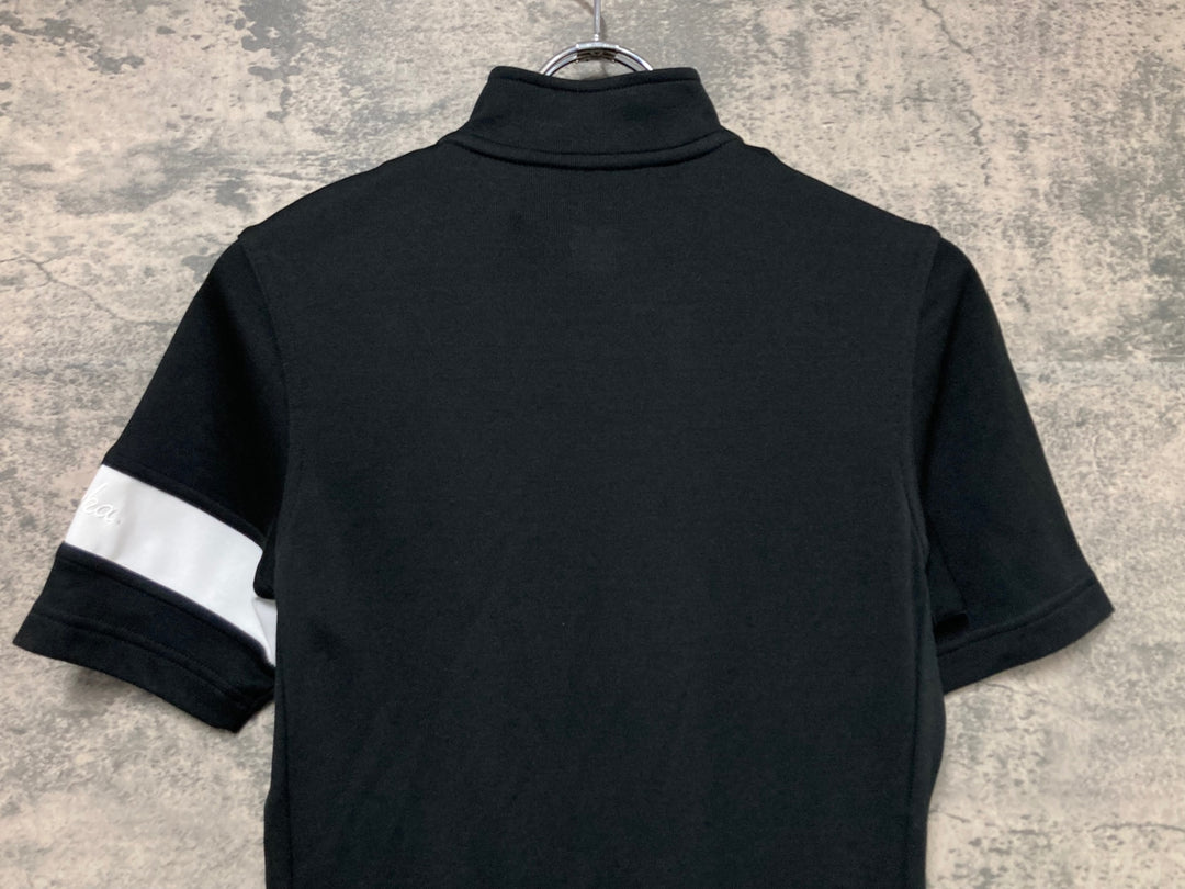 JS833 ラファ Rapha CLASSIC JERSEY 半袖 サイクルジャージ 黒 S