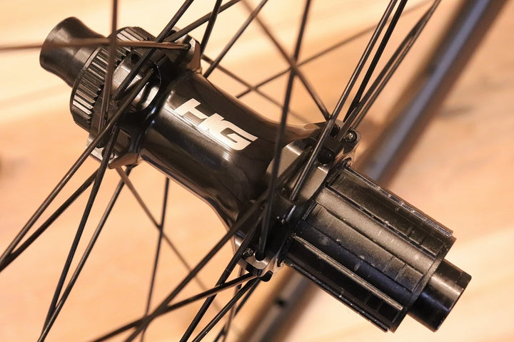 キャノンデール CANNONDALE ホログラム HOLLOWGRAM HG35 DISC カーボン クリンチャー ホイールセット シマノ11S/12S 【芦屋店】