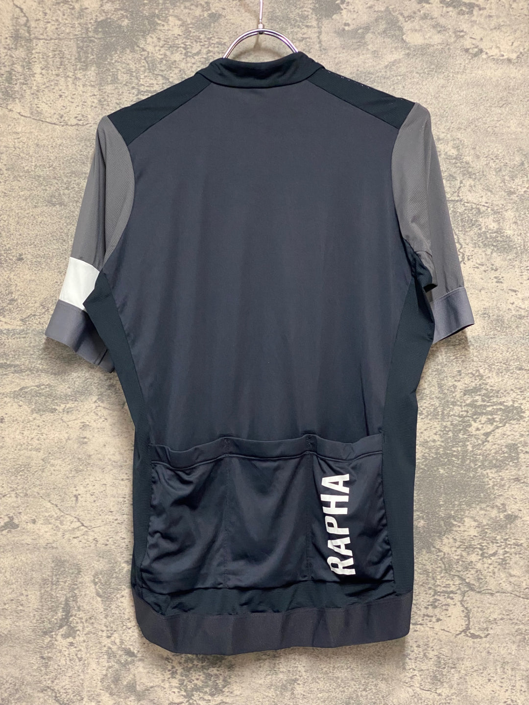 KN764 ラファ Rapha PRO TEAM TRAINING JERSEY 半袖 サイクルジャージ 黒 L