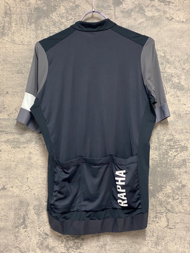 KN764 ラファ Rapha PRO TEAM TRAINING JERSEY 半袖 サイクルジャージ 黒 L