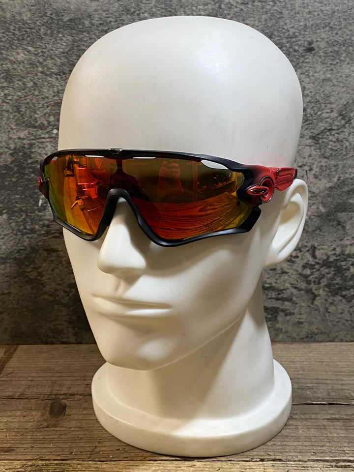 KD114 オークリー OAKLEY ジョーブレイカー JAWBREAKER 黒 赤 PRIZM ROAD