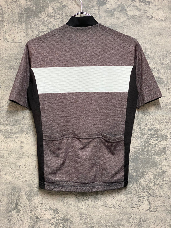 JQ506 ケイデンス Cadence RACE FIT 半袖サイクルジャージ 白グレー XS