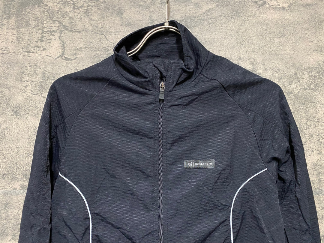 JI651 デマルキ De Marchi C.H 2L WOMEN JACKET 長袖ジャケット 黒 M