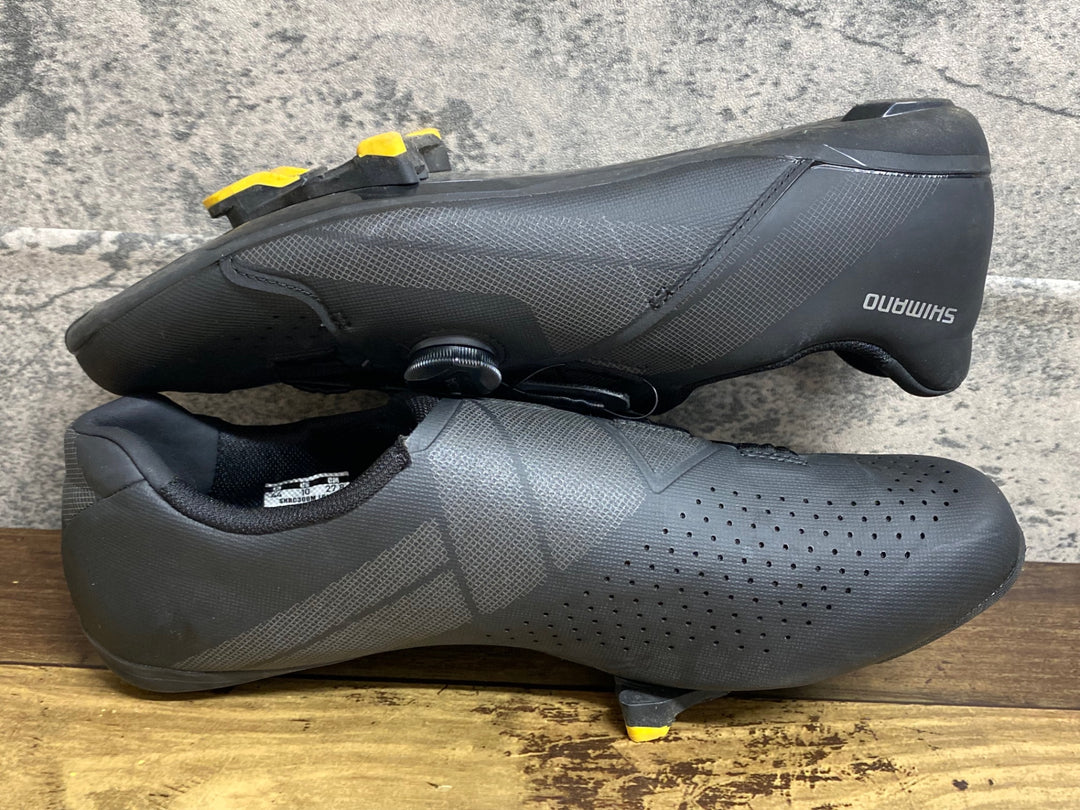KI791 シマノ SHIMANO SHRC300M ビンディングシューズ 黒 SPD-SL EU44