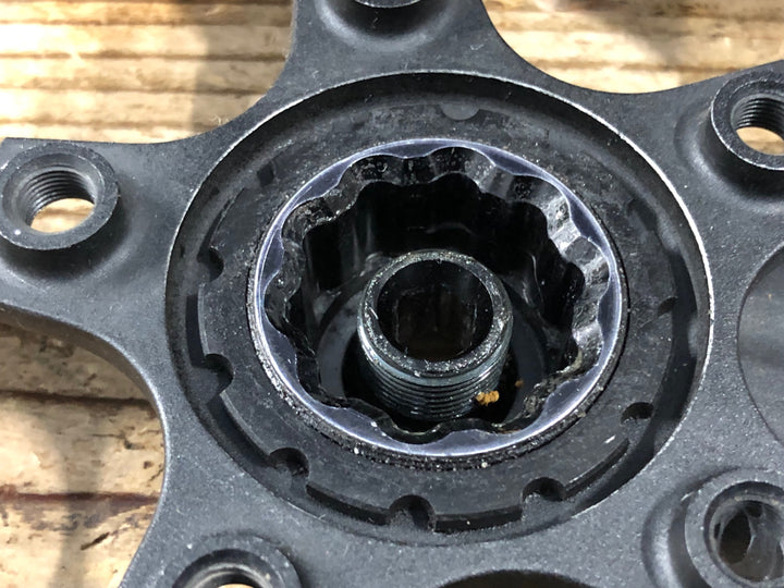 KM557 ローター ROTOR 3DF CRANK クランクセット GOLDIX 46T PCD110 172.5mm 12S