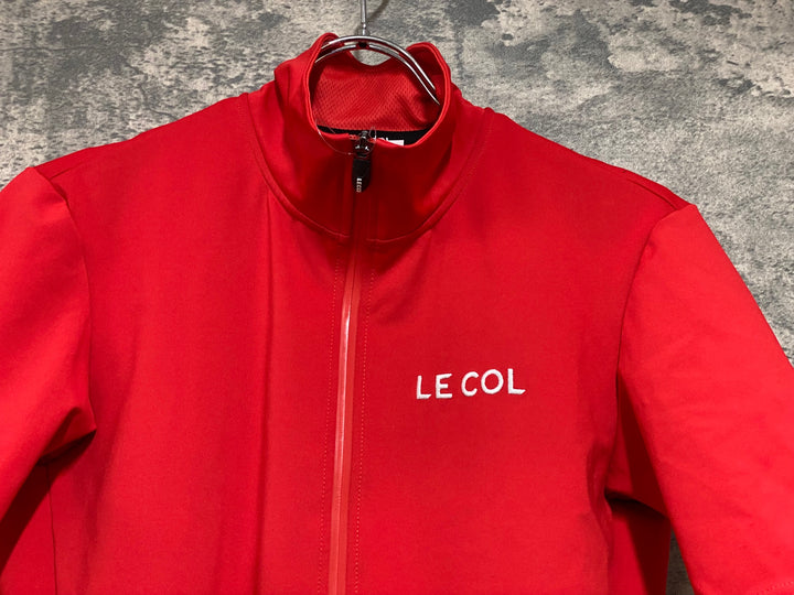 HW390 ルコル LE COL 半袖サイクルジャージ ジャケット 赤 M