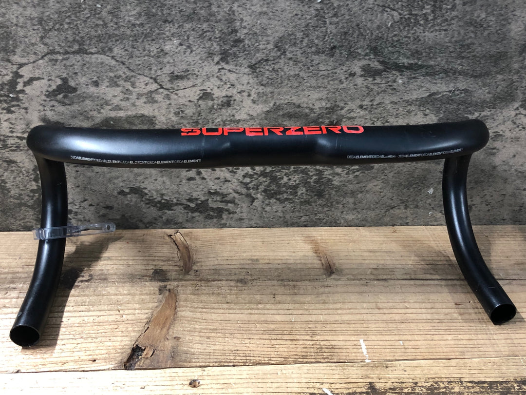 KQ824 デダ Deda SUPERZERO アルミドロップハンドル エンド外-外420mm Φ31.7