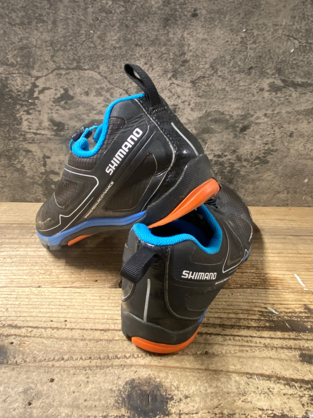 KB578 シマノ SHIMANO SH-CT71L ビンディングシューズ SPD EU40 汚れ