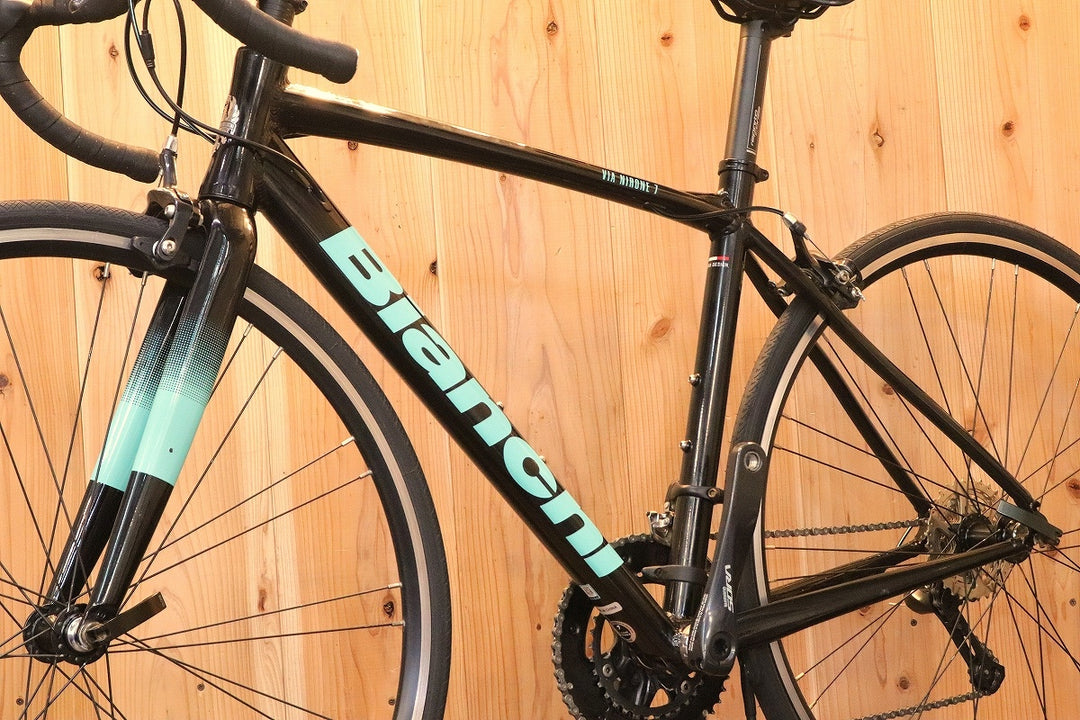 ビアンキ BIANCHI ヴィアニローネ VIA NIRONE 7 2021年モデル 50サイズ シマノ ソラ R3000 9S アルミ ロ –  BICI AMORE ONLINE STORE