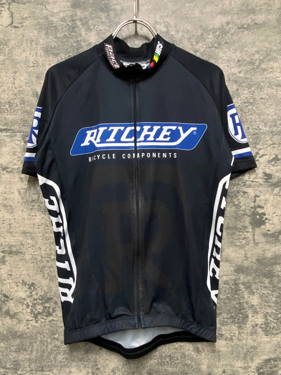 KF193 PACE 半袖 サイクルジャージ 黒 M RITCHEY ※擦れ大