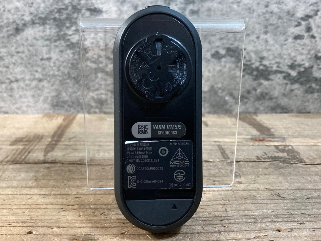 KF431 ガーミン GARMIN RTL515 リアライト 点灯確認済