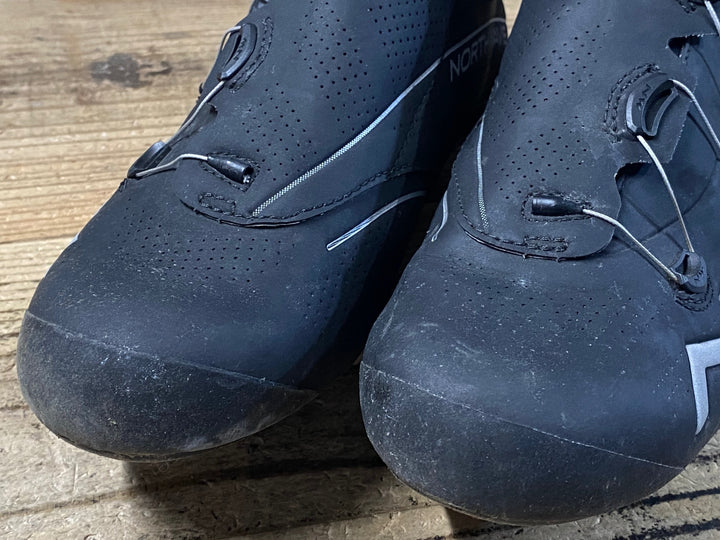 KK014 ノースウェーブ NORTHWAVE FLASH GTX ビンディングシューズ 3穴 EU41 傷 ※ほつれアリ