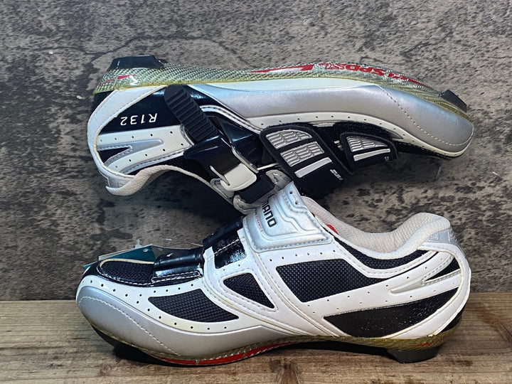 JR494 シマノ SHIMANO SH-R132L ビンディングシューズ 黒 EU37