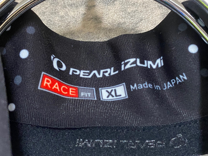 KN291 パールイズミ PEARL iZUMi 長袖 サイクルジャージ 黒 XL 裏起毛