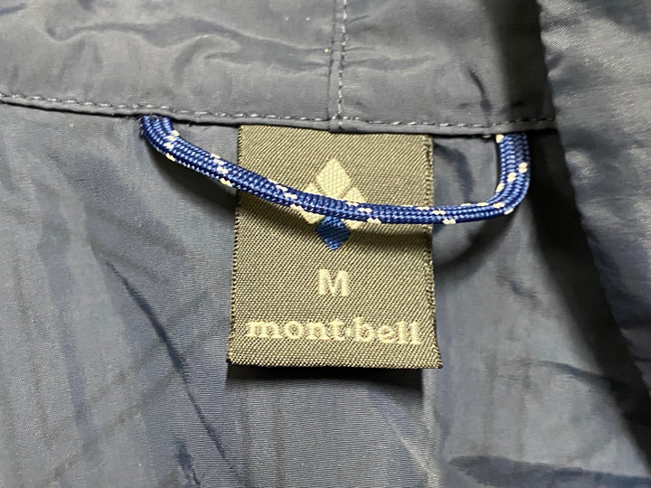KD806 モンベル mont-bell リフレックウィンドバイカー ウィンドブレーカー M 紺